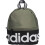 Adidas adidas linear mini mochila saco de viagem pequena preto/branco/dourado 10,5 polegadas x8,5 polegadas x5 polegadas 3