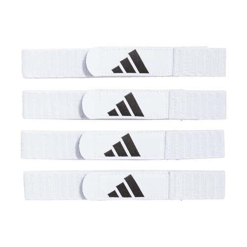 Adidas adidas Soccer Schienbeinschoner Strap Wei  /Schwarz/2 Einheitsgr    e
