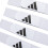 Adidas adidas Soccer Schienbeinschoner Strap Wei  /Schwarz/2 Einheitsgr    e 3