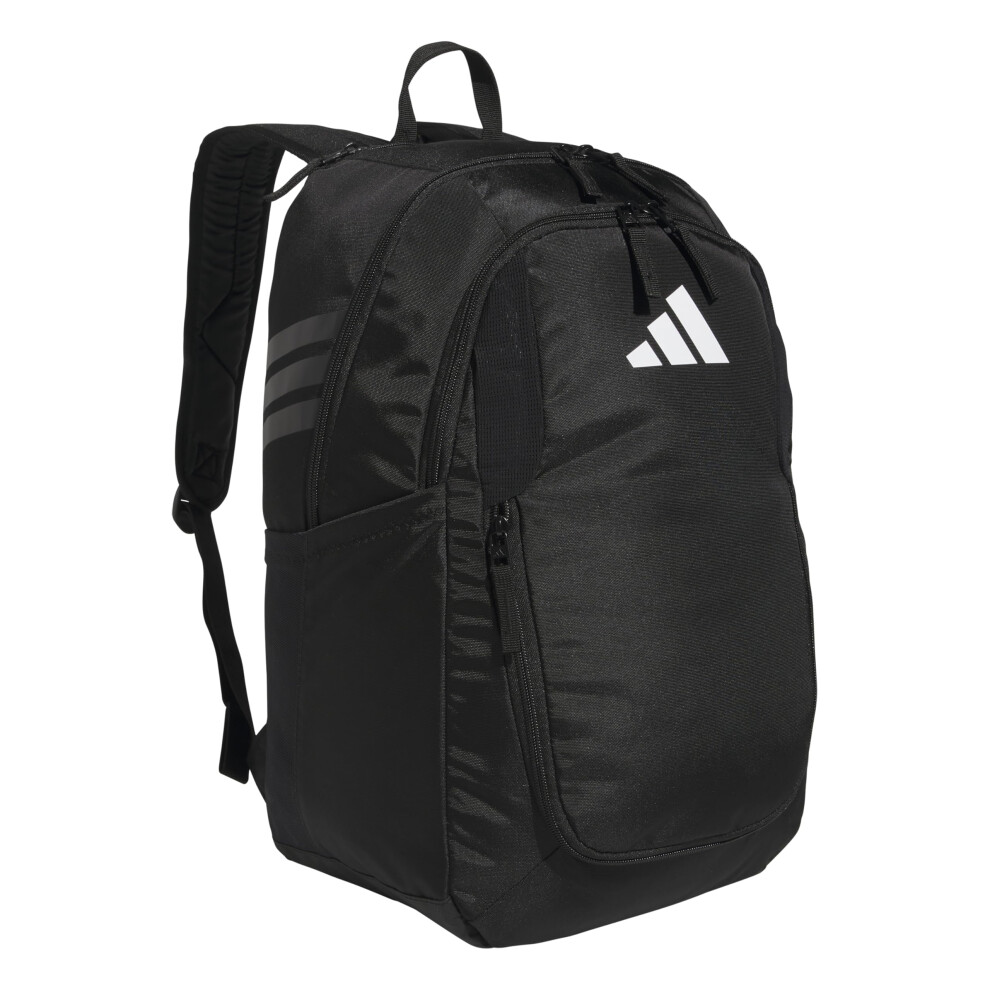 adidas Stadium Team Sports Backpack for Men and Women (36l) Durable Athletic Laptop Bag  Black/4.0  One Size