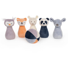Gund Baby Baby Toothpick Första Bowling Set Mjukisdjur Set av 6, 6 tum