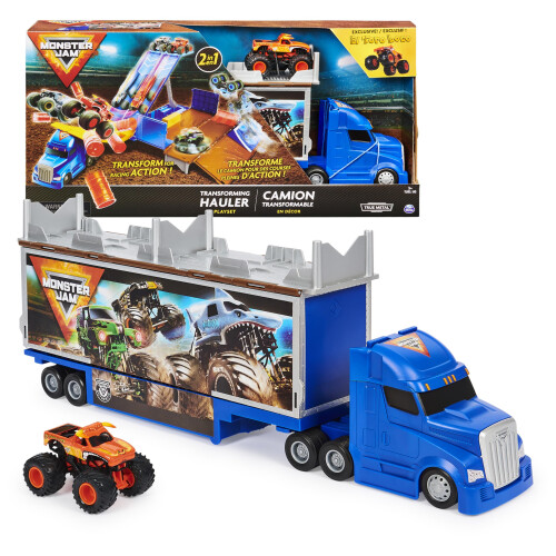 Monster Jam Monster Jam, Μεταμορφωμένο Σετ Μεταφοράς και Αποθήκευσης με El Toro Loco