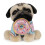 GUND GUND Doug Der Pug Donut Plüschtier, 9" 1