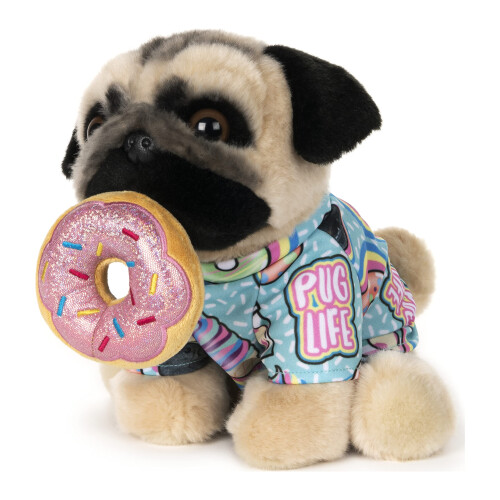 GUND GUND Doug Der Pug Donut Plüschtier, 9" 1