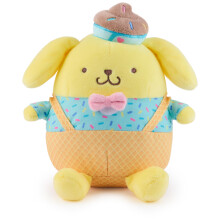 GUND Sanrio Hello Kitty et amis Pompompurin Peluche Glace, Animaux en Peluche pour 1 an et plus, Jaune, 6"