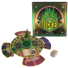 Wicked: The Game by Spin Master - Team Up as Glinda & Elphaba to Save Oz with Emerald City 3D Centerpiece (B0CSYB4B12)