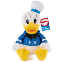 GUND Disney Offizieller Donald Duck Classic Plüsch Mickey and Friends Deluxe Sammler-Stofftier für Kinder ab 1 Jahr, Blau/Weiß, 14