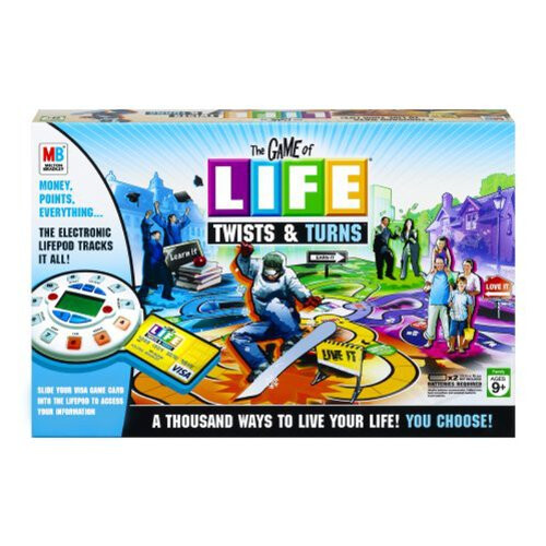 Hasbro El Juego de la Vida: Giros y Cambios