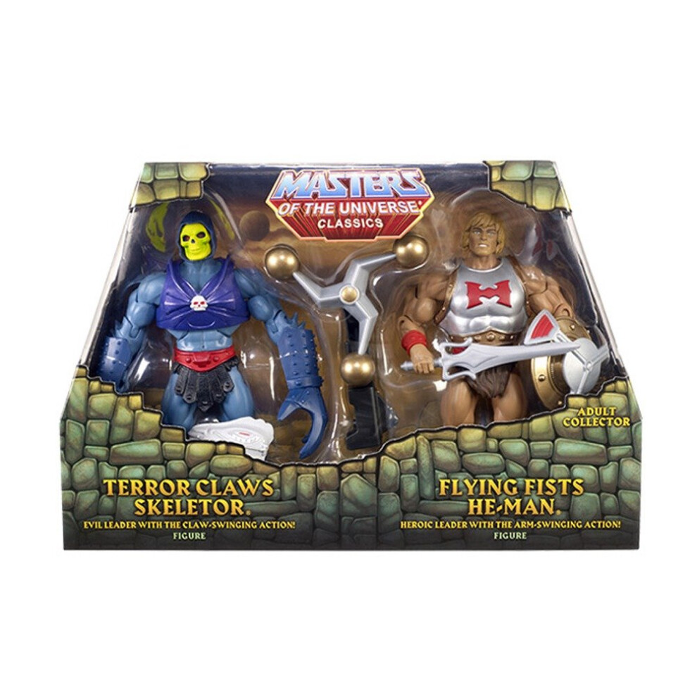 Mattel Masters Of The Universe Classics Flying Fists He-Man & Terror Claws Skeletor By Motu Classics