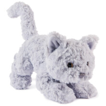 GUND Bootsie Englisches blaues K   tzchen, Pl   schspielzeug, Premium-Katzen-Stofftier f   r Kinder ab 1 Jahr, Grau, 9