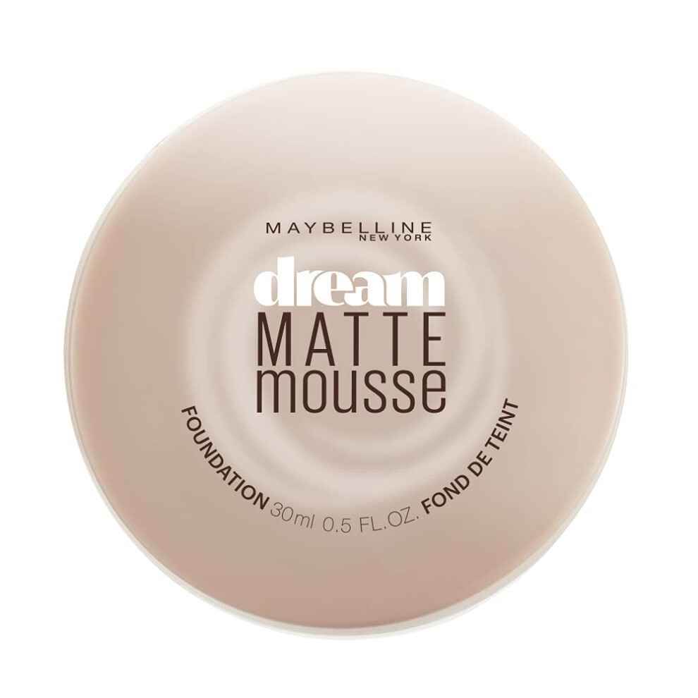 Maybelline New York Dream Matte Mousse Foundation  Sandy Beige  0.64 oz.