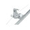 NTY WINDOW REGULATOR For MERCEDES E-KLASA W210 -03 /RIGHT REAR/ 2