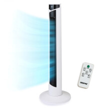 GEEPAS 37-inch Oscillating Tower Fan with 3 Speeds Digital Display