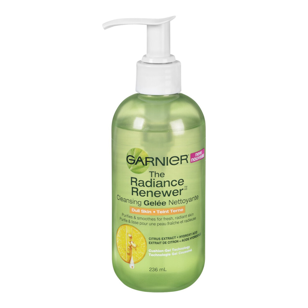 Garnier The Radiance Renewer Cleansing Gelee for Dull Skin  8 Fluid Ounce