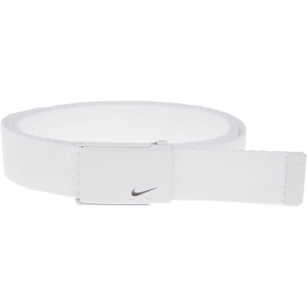 Nike Women's Tech Essentials Single Web Belt White One Size