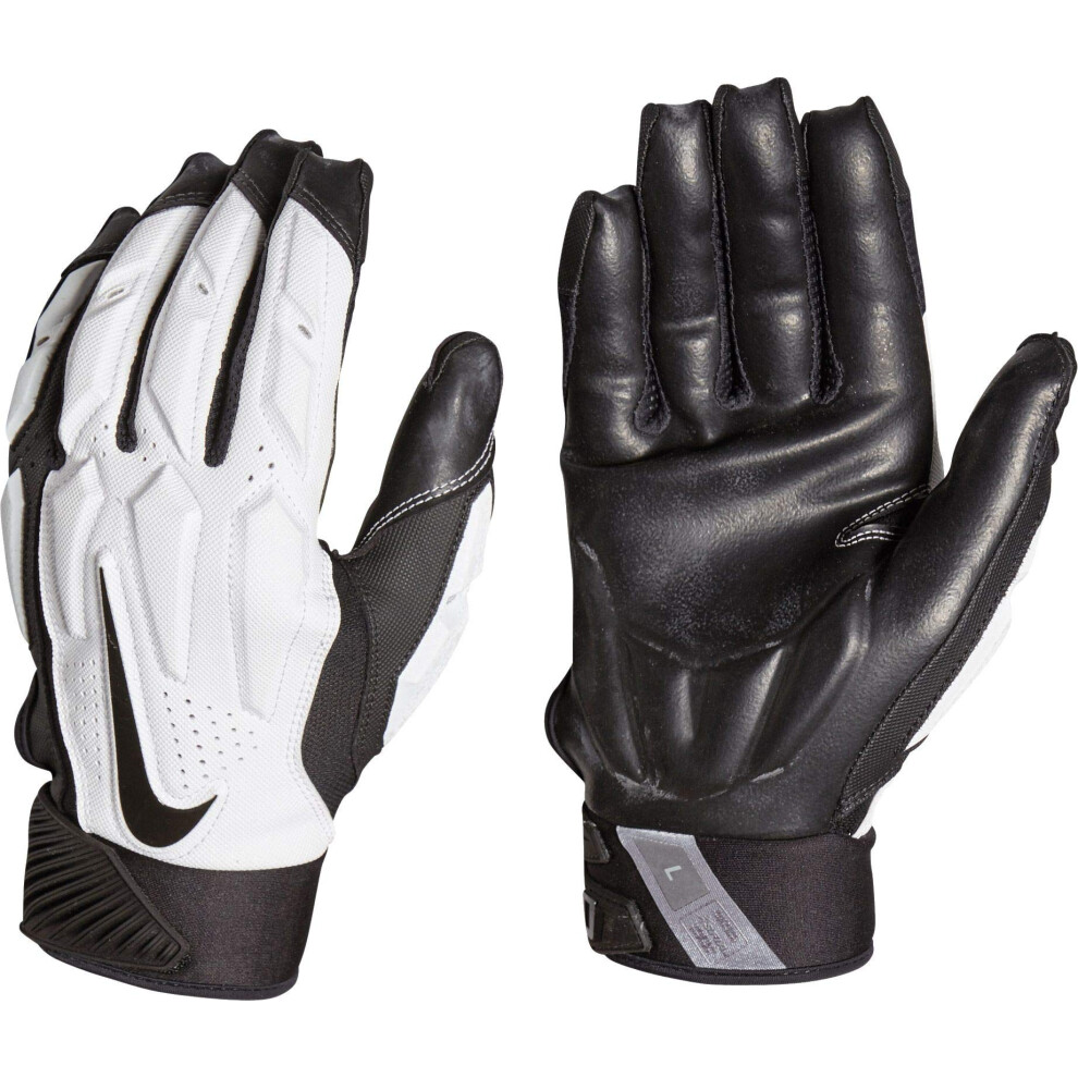 Nike D EF Tackle 6.0 Gloves White | Black Medium