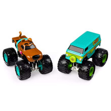 Monster Jam, Επίσημο Scooby Doo Vs. Mysterty Machine Die-Cast Monster Trucks, 1:64 Κλίμακα, 2 Πακέτο