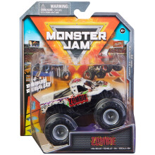 Monster Jam 2022 Spin Master 1:64 Druckguss-Truck mit Bonus-Zubehör World Finals Zombie