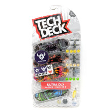 Tech Deck Darkstar Skateboards 2021 Ultra DLX 4-Pack of Inception Insignia and Anodize Fingerboards