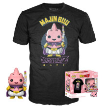 FUNKO DRAGON BALL Z - Booble Head POP N xx- Buu Avec Glace + T-shirt (L)