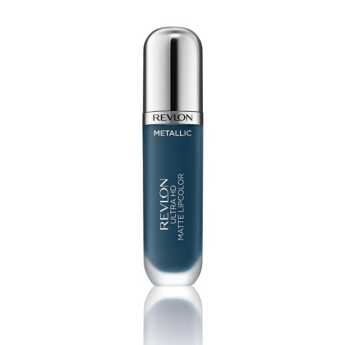 Revlon Revlon Ultra HD Μεταλλικό Ματ Υγρό Χρώμα Χειλιών, Υγρό Κραγιόν, Glitz, 1 Τεμάχιο