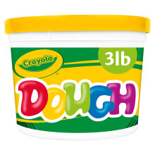 Crayola-muovailuvaha - keltainen (1,3 kg) irtotavarana lapsille, savesta valmistettu uudelleensuljettava rasia, ik   3+, loistava lapsille askarte