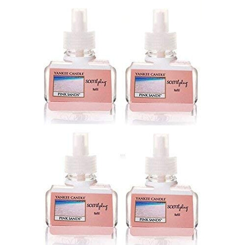 Yankee Candle Yankee kaars Pink Sands ScentPlug navullingen 4-pack