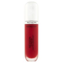 Revlon Ultra HD Matte Lipcolor Velvety Lightweight Matte Liquid Lipstick in Red / Coral Romance (660) 0.2 oz