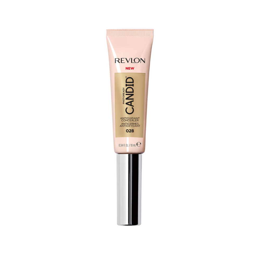 Revlon PhotoReady Candid Concealer  with Anti-Pollution  Antioxidant  Anti-Blue Light Ingredients  without Parabens  Pthalates and Fragrances; Oat  34