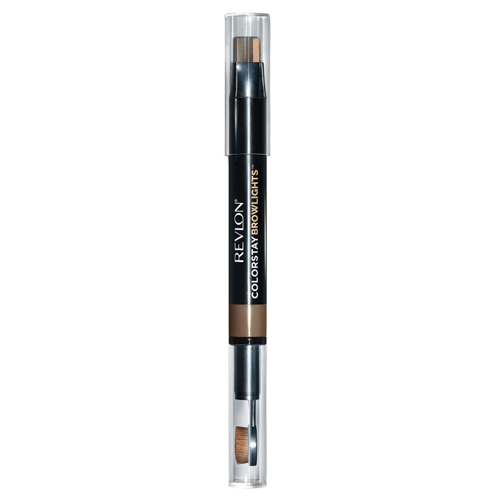 Revlon Colorstay Browlights Pencil Eyebrow Pencil & Brow Highlighter 0.55 Lb Taupe