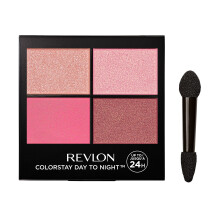 Revlon ColorStay Day to Night Eyeshadow Quad Longwear Shadow Palette with Transitional Shades and Buttery Soft Feel Crease & Smudge Proof 565 Prett