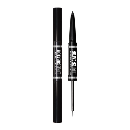 Revlon Revlon Υγρό Μάσκαρα & Μολύβι Smoky Kohl, Χρώμα Stay Line Creator, Αδιάβροχο, Μαύρο, 0.004 oz