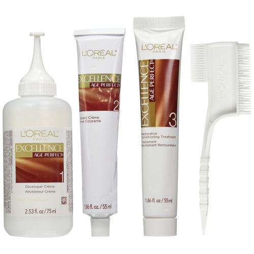 L'Oreal Paris Excellence Age Perfect, 5G Medium Soft Golden Brown 1