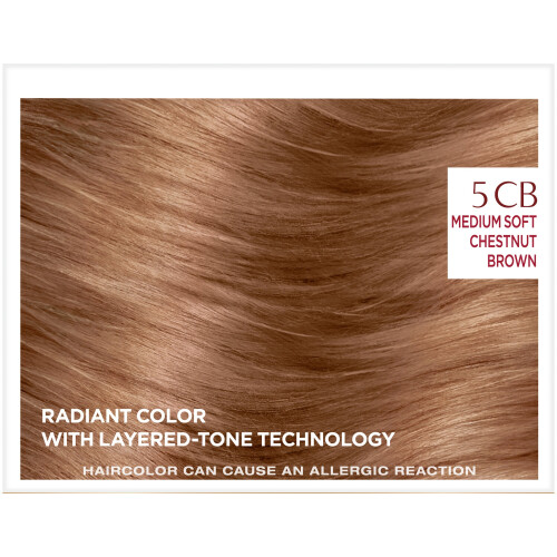L'Oreal Paris Excellence Age Perfect, 5G Medium Soft Golden Brown 2