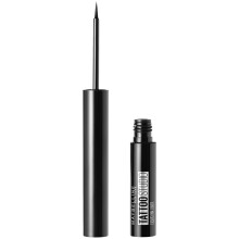Maybelline New York TattooStudio Flüssiger Eyeliner, Ink Black, 0,08 fl. oz.
