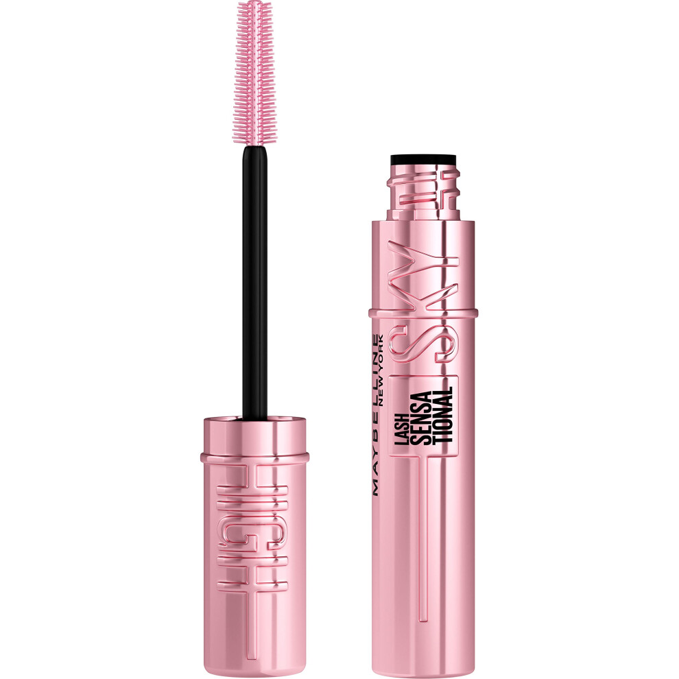 Maybelline New York Lash Sensational Sky High Mascara  Limited Edition Holiday Make Up  Lengthening & Volumizing  Very Black  0.24 Fl Oz