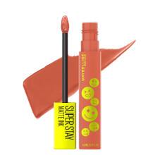 MAYBELLINE Super Stay Matte Ink Liquid Lip Color, Moodmakers Lipstick Collection, Long Lasting, Transfer Proof Lip Makeup, Meditator, Coral Nude, 1 Co
