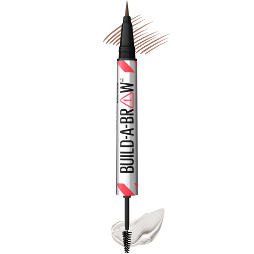 Maybelline Maybelline Build-A-Brow 2-σε-1 Μολύβι και Gel Σφραγίσματος Φρυδιών, Μεσαίο Καφέ