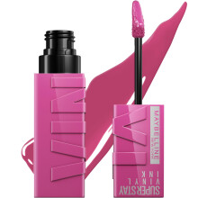 Maybelline Super Stay Vinyl Encre Longwear sans boudge Liquide Lipcolor Make Up Couleur hautement pigmente et brillance instantane 1 Count 1