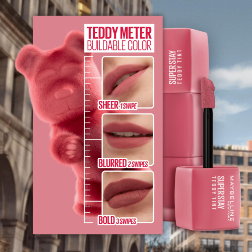 Maybelline MAYBELLINE Super Stay Teddy Lip Tint ?a???? ?????e?a? ?at ??a???? ??a ??? 12 ??e? ??s?a?a ????? 1 ?e   ???? 2