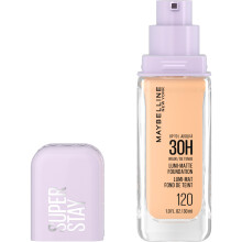 Maybelline Super Stay Lumi-Matte Foundation  Lightweight and Buildable Full Coverage Foundation Makeup For Up To 30HR Wear  120  1 Count