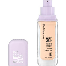 Podkład Maybelline Super Stay Lumi-Matte Lekki i dający się budować podkład zapewniający pełne krycie do 30 godzin Noś 115 1 liczba
