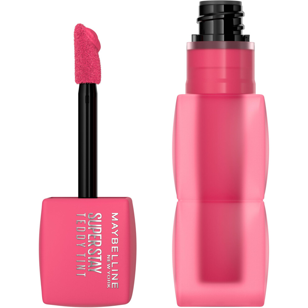 MAYBELLINE Super Stay Teddy Lip Tint  Long Lasting Matte Lipstick For Up To 12HR Wear  Pinky Promise  1 Count