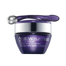 Avon Anew Platinum Eye & Lip Cream 15ml - 0,5 once | Applicatore a doppia punta per applicazione fresca e rinfrescante | Riduce le rughe | Senza prof