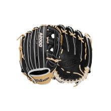 Wilson 2024 A2000 PF50SS 12.25 Outfield-Baseballhandschuh     Linksh  nder, Schwarz/Blond/Wei