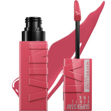 MAYBELLINE Super Stay Vinyl Ink Longwear No-Budge Lipcolor Liquid Make Up Colore altamente pigmentato e lucentezza istantanea Afoso 1 conteggio