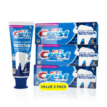 Crest Kids Emaille + Cavity Protection Tandpasta 4,1 oz (Pack van 3)