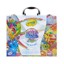 Crayola Mini Art Set UniCreatures Kids Art Kit 100+ osaa Ik 3, 4, 5, 6, 7