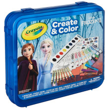 Crayola Frozen 2 -v   rityskorttirasia, askartelulahja lapsille 5, 6, 7, 8-vuotiaille. Pakkaus voi vaihdella.