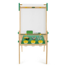Crayola Holz-Kunststaffelei f   r Kinder, 2-in-1-Whiteboard und Kreidetafel, Geschenke f   r Kleinkinder im Alter von 3, 4 und 5 Jahren